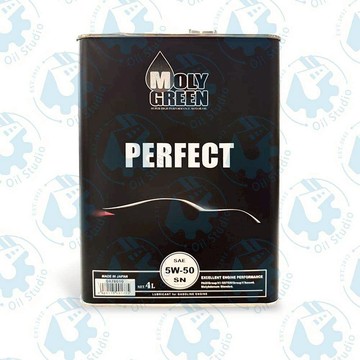 《油工坊》 MOLYGREEN PERFECT 完美系列 5W50 4公升 4L 合成 PAO 酯類 鉬元素 SN