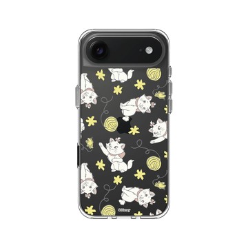 iPhone Air Clear Case（相機按鈕） 透明 - 迪士尼-經典系列 Disney Classics - 貓兒歷險記 - 瑪麗貓與毛線球