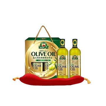 【得意的一天】義大利經典橄欖油禮盒(1Lx2瓶)