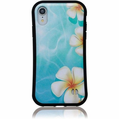 Mrlab Iphoneケース ハワイ 波 海 花 プルメリア 耐衝撃 バンパー Iphonexrケース アイフォンxrケース ブルー 青 ホ 通販 Lineポイント最大get Lineショッピング