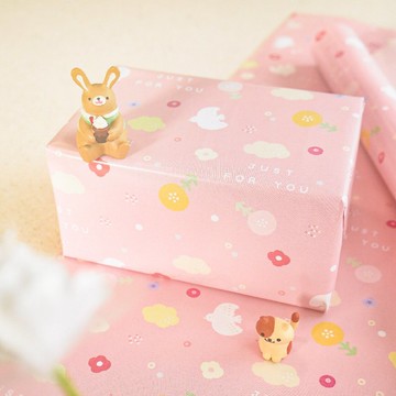 小清新 - 包裝紙(2K)。JW-109。送禮裝飾