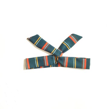 手工髮飾 鋁線髮帶 復古條紋 百搭超耐看【玻利維亞風】