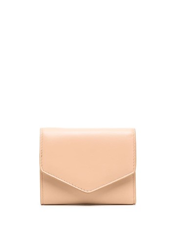 Maison Margiela - leather envelope wallet - women - Calf Leather - One Size - Brown