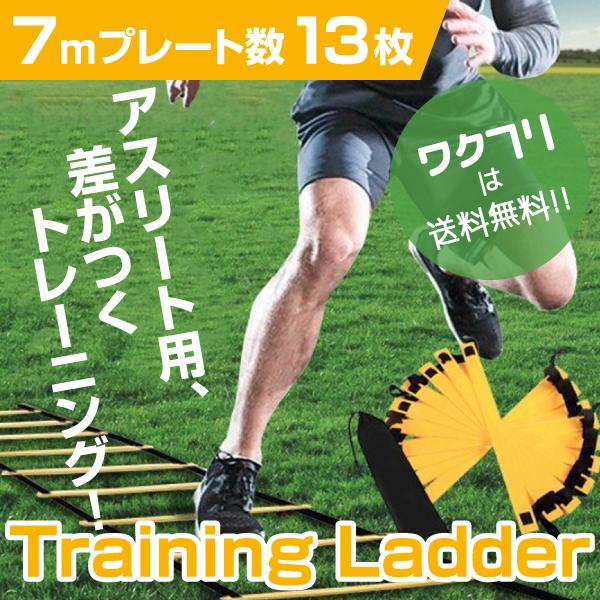 トレーニングラダー 7m 袋付 トレーニング サッカー フットサル 野球 陸上