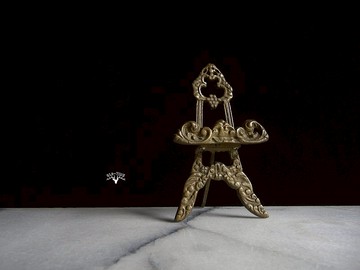 【老時光 OLD-TIME】早期歐洲銅相框架名片架