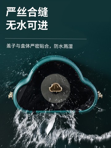 紙巾盒抽紙簡約現代紙巾卷紙筒輕奢家用創意壁掛式廁所衛生紙置物