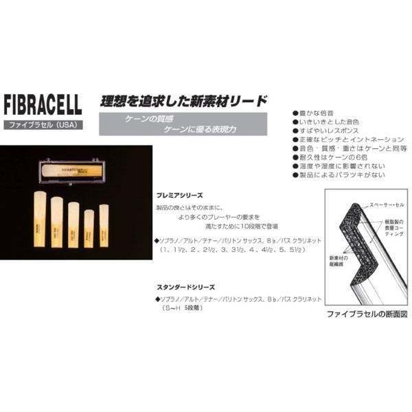 FIBRACELL ファイブラセル テナーサックスリード プレミア