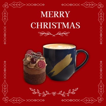 聖誕快樂 【卡啡那】330元暖心午茶組(150元飲料180元法式甜點)