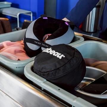 美國 Cabeau  旅行用記憶棉頸枕S3/TNE  柏林灰