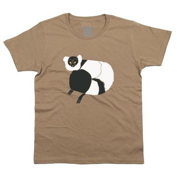 環尾狐猴 動物 Animal T恤 男女皆宜的S〜XXXL尺寸、女人的S〜L尺寸 Tcollector