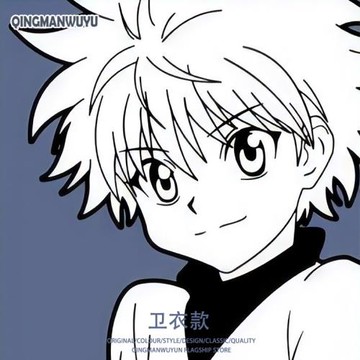 輕漫物語全職獵人hunter圓領衛衣男女秋季奇犽漫畫周邊春秋薄款