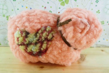 【震撼精品百貨】捲毛豬~有聲絨毛娃娃(S)