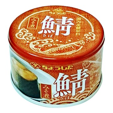 [盒]蝶銷售是鯖魚醬煮沸EO罐150克（24件）