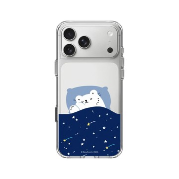 iPhone 17 Pro Max Clear Case（相機按鈕） 透明 - 白白日記 Darylhochi - 睡夢中