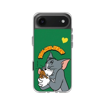 iPhone Air Clear Case（相機按鈕） 透明 - 湯姆貓與傑利鼠 Tom and Jerry - 相親相愛