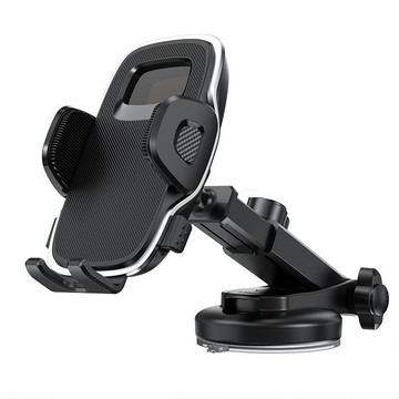 AFAMIC 艾法 汽車強力吸盤手機導航架 B02  黑色  1個