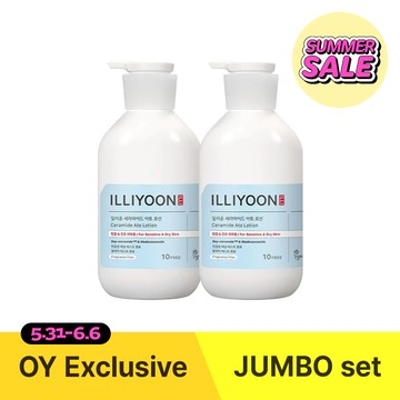 ILLIYOON Ceramide Ato Lotion Double Pack (600ml+600ml)