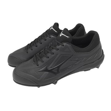 Mizuno 美津濃 棒球鞋 Cushionrevo Buddy 寬楦 男鞋 黑 緩震 釘鞋 11GM2625-00