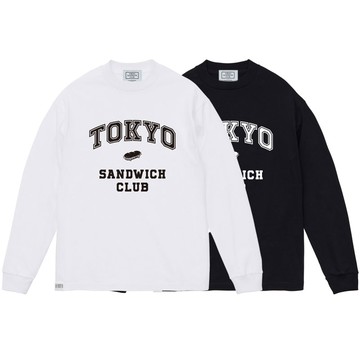 TOKYO SANDWICH CLUB 日本線 東京三明治俱樂部 T.S.C. 學院字體 長T (二色)