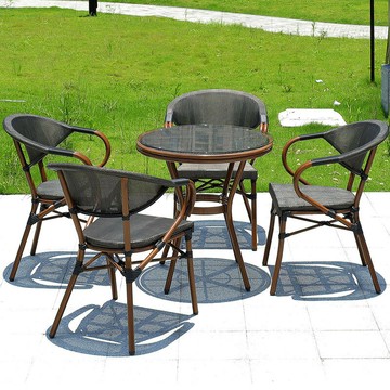 工廠直銷 免運 戶外桌椅 藤編椅 沙發椅 休閒椅 星巴戶外桌椅藤椅民宿庭院咖啡廳酒吧奶茶店陽臺外擺現代休閑椅子特惠/開立發票 z1220