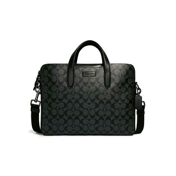 COACH 男士新款公文單肩包 C2837~【 菲尼斯 國際精品 ★ 疊加現抵$1520 】