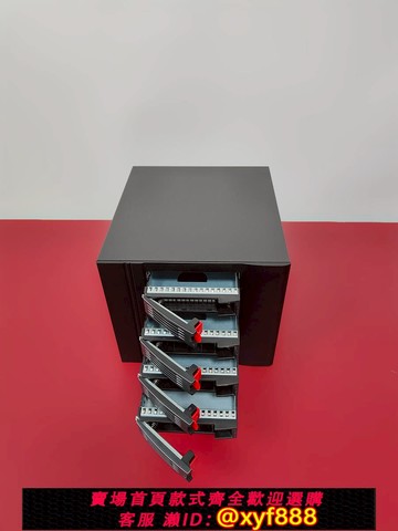 {公司貨 可打統編}4盤位nas機箱itx主板17×17私有云存儲服務器DIY黑群暉存儲USB3.0