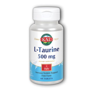 LTaurine 60 Tabs by Kal