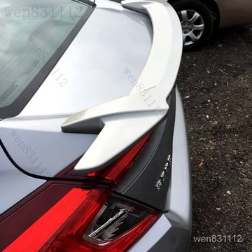 ꕤ熱銷爆款 限時免運ꕤ適用於十代思域改裝尾翼 16-20款新思域跑車款飛機翼免打孔定風翼