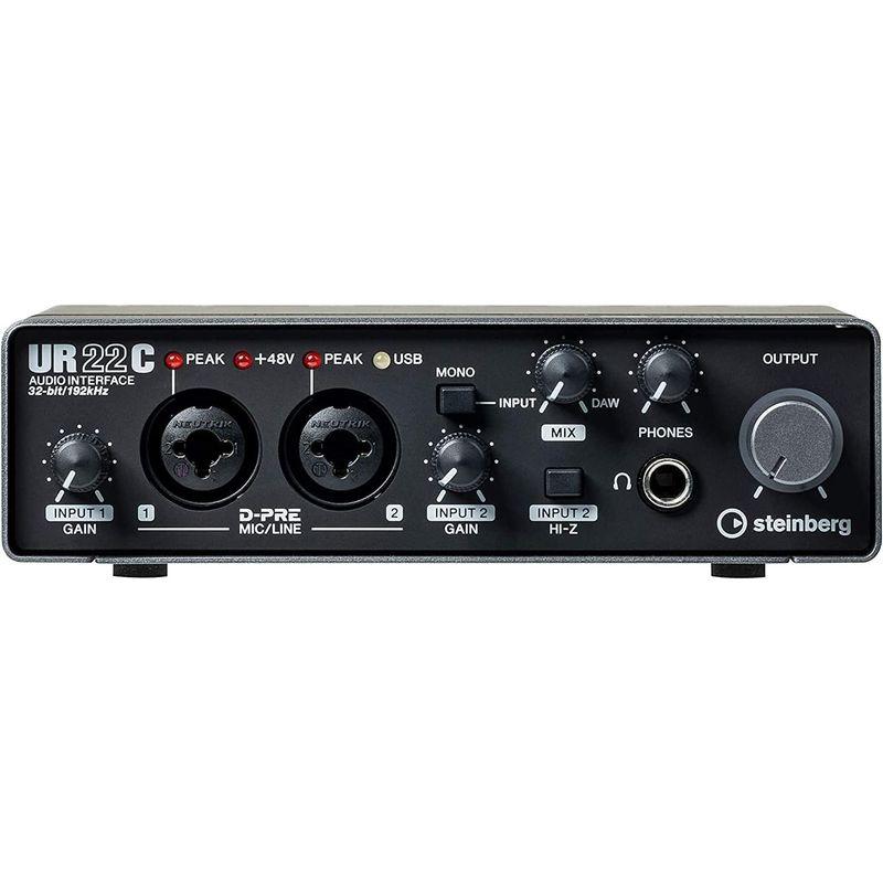 スタインバーグ Steinberg USB3.0 オーディオインターフェイス UR22C Recording PACK