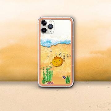 帶刺小河豚 海底風景系列 支援各品牌手機殼CSAK20