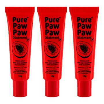 purepawpaw 台灣公司貨 澳洲神奇萬用木瓜霜  15g  3條