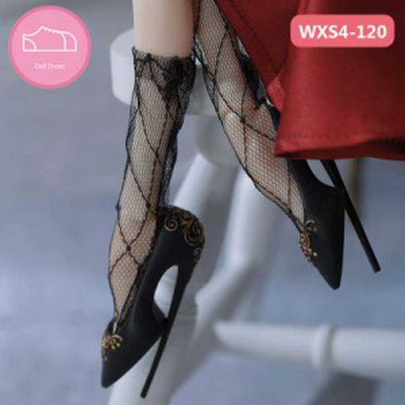 ハイヒール パンプス シューズ 靴 網タイツ メッシュ 1 4 球体関節人形 Bjd Sd カスタムドール 人形 通販 Lineポイント最大get Lineショッピング