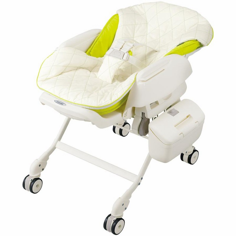 コンビ ネムリラ エアリッチ ハイローチェア ベビーベッド 手動 エッグ