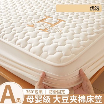 夾棉床笠單件秋冬加厚床罩全包床套罩床墊保護罩2024新款四季