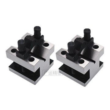 【五金 熱銷】山測V型架V形臺劃線V型鐵高精度V型塊V形座等高精密鋼製夾具 優選