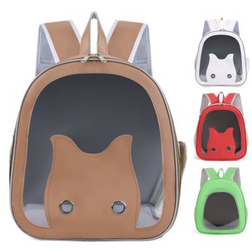 歡寵跨境寵物包代發外出透氣貓咪背包大容量可折疊貓包批發便攜