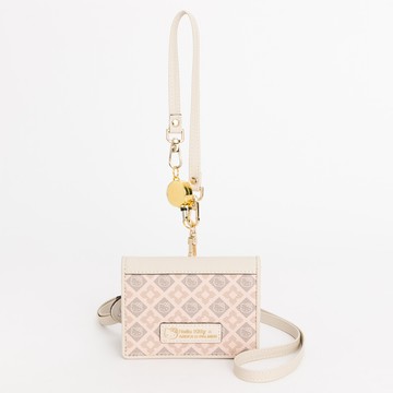 Hello Kitty - Arnold Palmer - 證件套 Diamond系列 - 杏色/441-1214-26-2