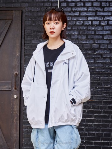 簡約英文風衣薄外套