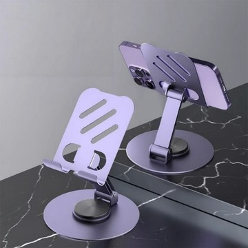 現貨🏆合金手機支架 可旋轉手機支架 手機架 可摺叠手機支架 金屬支架 懶人支架 金屬手機支架 平板支架