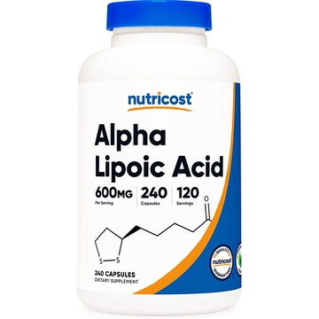 美國代購！原裝正品Nutricost Alpha Lipoic Acid硫辛酸 120粒/240 粒