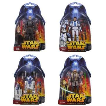【超萌行銷】星際大戰 STAR WARS 西斯大帝的復仇 6吋 杜庫公爵 R2-D2 奇特·費斯托 戰術行動士兵