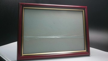 A4證書獎狀三用木框(吊掛直式橫式都適用+桌上型層板)