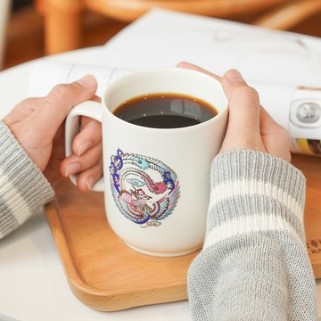 乾唐軒活瓷 | 龍鳳呈祥 - 喜鳳馬克杯 / 3色 380ml