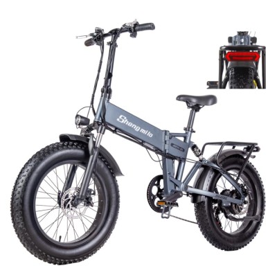 Shengmilo Mx21 ファットバイク アシスト電動自転車 マウンテンバイク 500Ｗ 48V12.8An電動マウンテンバイク スノーホイール  フル電動アシスト 公道走行OK | LINEショッピング