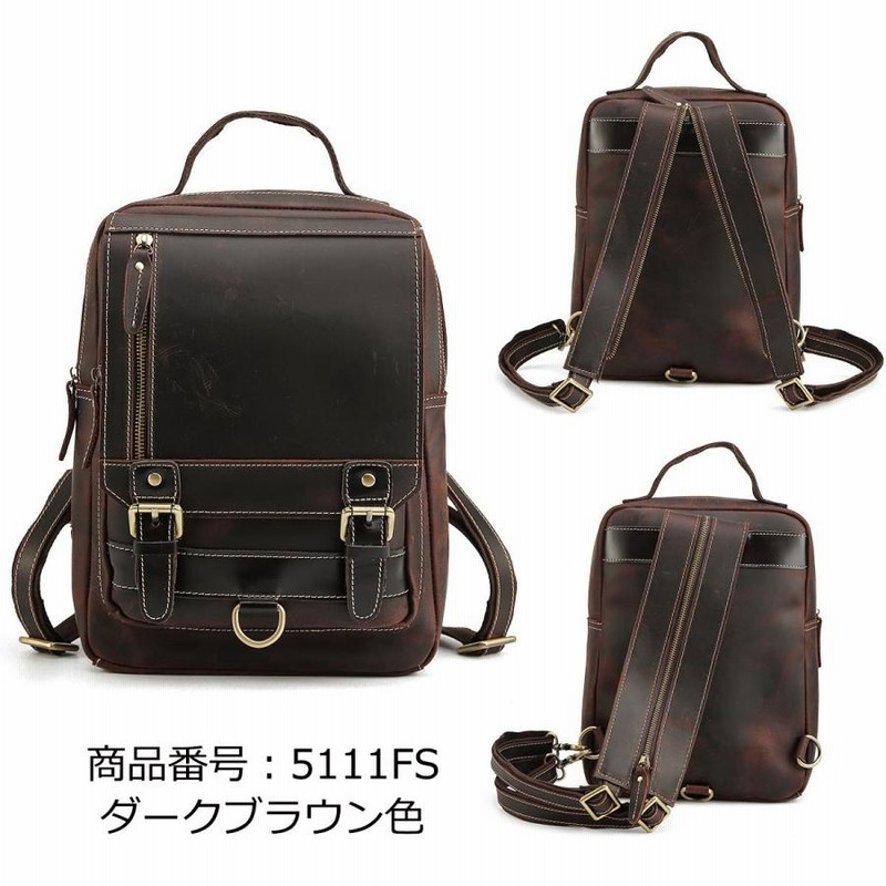 TIDING 大容量 A4 本革 ボディバッグ メンズ ワンショルダー