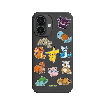 iPhone 16 SolidX 黑 - 寶可夢 Pokemon - Sticker-去吧寶可夢