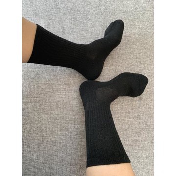 外貿80%美利奴羊毛男女戶外登山徒步加厚毛圈底運動高幫中筒襪子