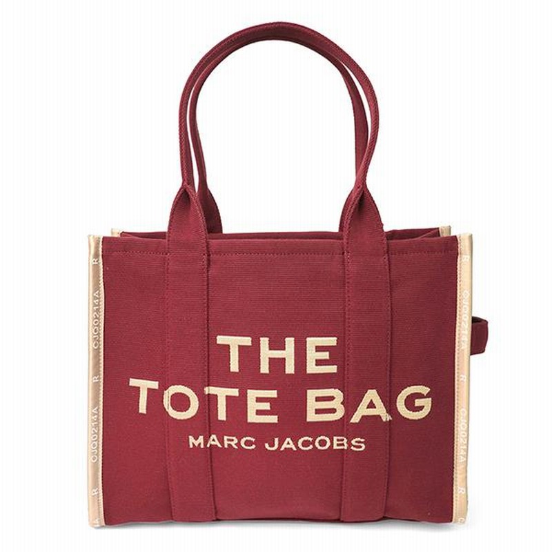 MARC JACOBS ザ ジャカード トート バッグ ラージ MERLOT M0017048 