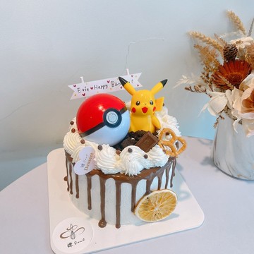 神奇寶貝 皮卡丘主題蛋糕 公仔 客製化蛋糕 生日蛋糕 鑠甜點 紀念