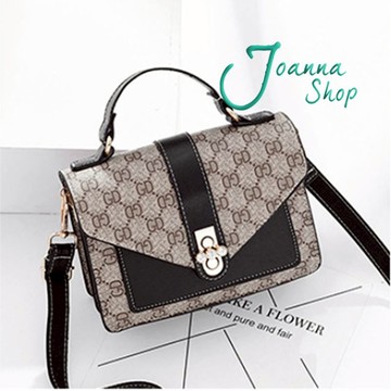 熱賣休閒品牌時尚逛街妞妞手提斜背包-1Joanna Shop
